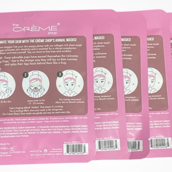 The Crème Shop Plump Up Skin Face Mask
Bundle of 3. - Picture 2 of 2